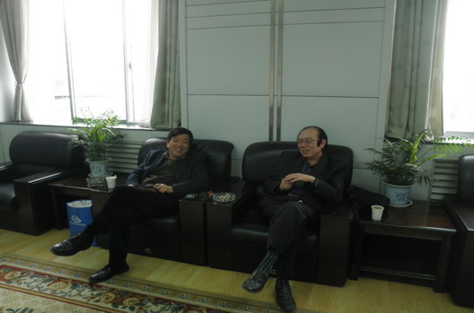 Master of Wuhan Quality Supervision Branch of The Ministry of Railways Visiting IRSM
